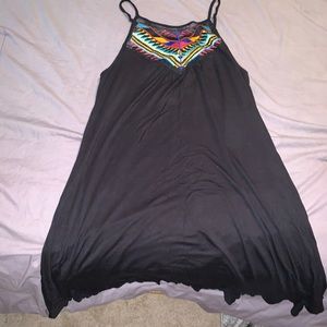 Black dress with Aztec top